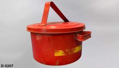 Drain can, stock number D-0207
