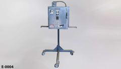 Electronic control box/tower 2 station, 2 timers, on metal stand, stock number E-0004