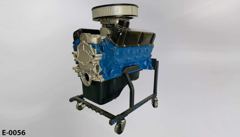 Engine, automobile, 8 cylinder, mock-up, Ford V-8, period, new, stock number E-0056