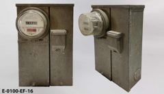 Electric meter w/ panel box, photo 3 of 8, E-0100-EF-16