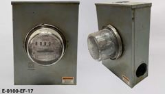 Electric meter w/ panel box, photo 4 of 8, E-0100-EF-17