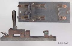 Electric knife blade switch, stock number E-0156