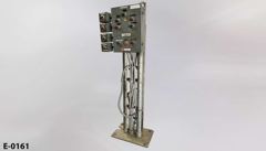 Electronic control box, on legs, w/ 4 outrigger switch boxes, stock number E-0161