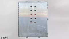 Electronic control box, s/s, 10 station, 30''w x 9''d x 36"t, stock number E-0206