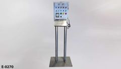 Electronic control tower, s/s, 16"wx7"dx20"t control box on 2 metal, stock number E-0270