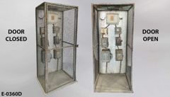 Expanded metal enclosure, stock number E-0360d