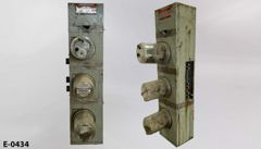 Electric meter box, stock number E-0434