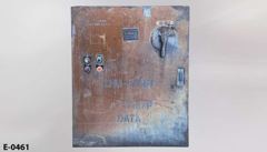Electronic control box, 2 lights 1 switch 1 button, 30"w x 9"d x 36"t, stock number E-0461