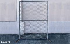 Chainlink fence, 8't x 6'w, stock number F-0017b