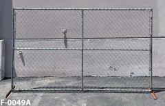 Chainlink fence, 6't x 117"w, stock number F-0049a