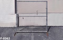 Chainlink fence, 6't x 6'w, stock number F-0362