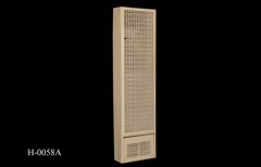 Heater cover, stock number H-0058a