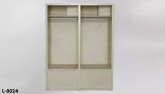 Locker, pro sports team style, w/ bottom seat/storage box, 2 lockers, stock number L-0024