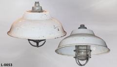 Light, China hat, 16"diameter, w/ L-0114 vapor light, stock number L-0053