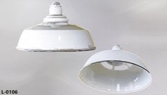Light, China hat, 20"diameter, vented shade, stock number L-0106
