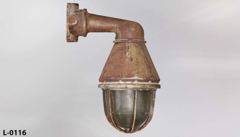 Light, hazardous location, incandescent, wall mount, globe is 6"diam, stock number L-0116