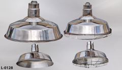 Light, China hat, 20"diameter, chrome, stock number L-0128