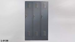 Locker, single door, flat top, 15"w x 15"d x 78"t, stock number L-0138