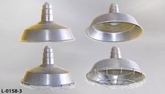 Light, China hat, 18"diameter, stainless steel, 3 step neck, stock number L-0158-3