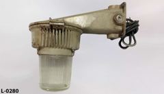 Light, hazardous location, incandescent, wall mount w/ globe, stock number L-0280