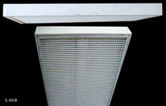 Light, 4' fluorescent, flush/recessed mount, stock number L-0318