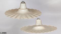 Light, radial wave reflector, 20"diameter, stock number L-0405