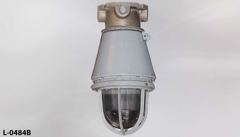 Light, hazardous location, incandescent, flush mount, globe is, stock number L-0484b