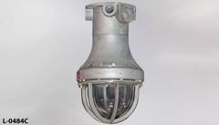 Light, hazardous location, incandescent, flush mount, globe is, stock number L-0484c
