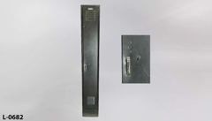 Locker Doors, single tier, w/o combination locks, 12"w x 78"t, stock number L-0682