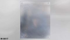 Mirror, prison, wall mount, stainless steel, 16"w x 20"t, stock number M-0017