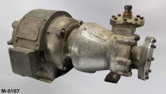 Motor, for boat, mockup, induction motor w/ pump, 28"w x 15"d x 13½"t, stock number M-0107