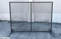 Panel, expanded metal, 6't x 8'w (also list P-0018f support feet), stock number P-0018a