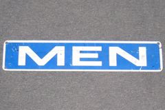 Sign-Men, stock number S-0014