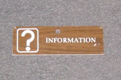 Sign-Information, stock number S-0181