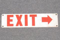 Sign-Exit, stock number S-0418