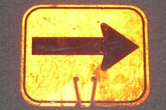 Sign, stock number S-1283