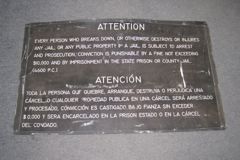 Sign-Attention Everyone Who Breaks Down or Otherwise Destroys or, stock number S-1289