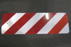 Sign-\\\\, red & white, metal, 12"w x 36"t, stock number S-1663