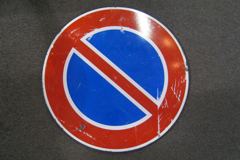 Sign-Foreign- road sign, stock number S-1975