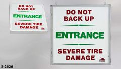 Sign-Lighted - Entrance, stock number S-2626