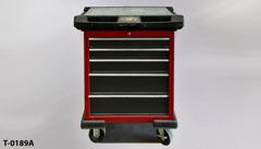 Tool cabinet on casters, stock number T-0189a