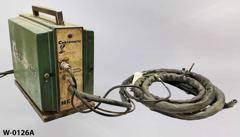 Portable MIG welder w/ handle, (5) sheathed cables, ground cable, stock number W-0126a