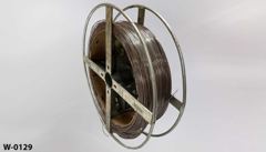 Welding wire spool w/ wire, 18"dia steel, stock number W-0129