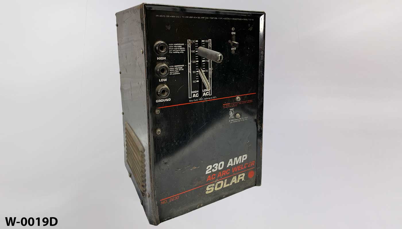 Arc welder, stock number W-0019d