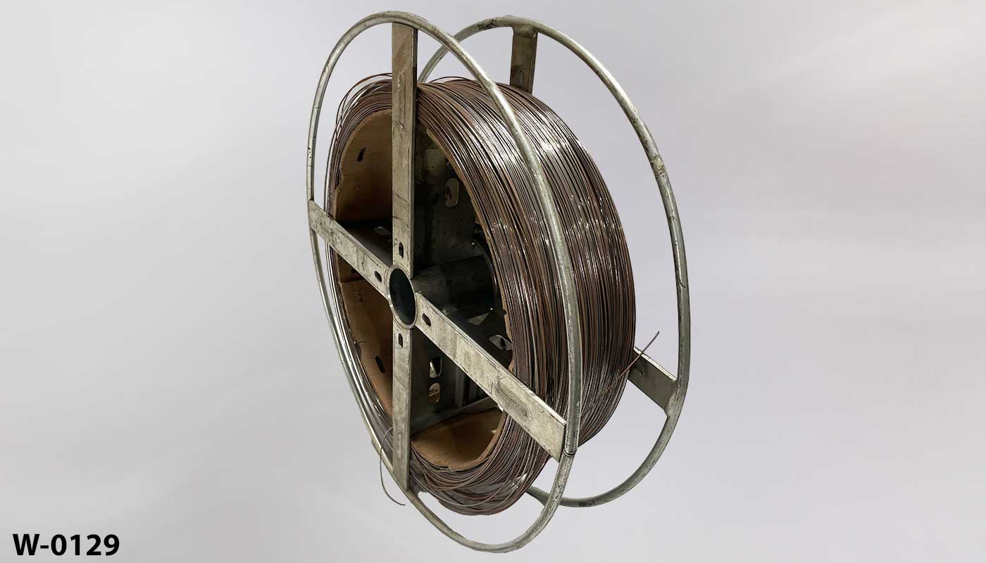 Welding wire spool w/ wire, stock number W-0129