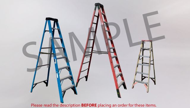 Fiberglass A-Frame Ladders, Fiberglass A-Frame Ladders