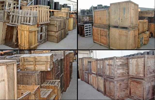 Wooden Crates, Wooden Crates, EC Props